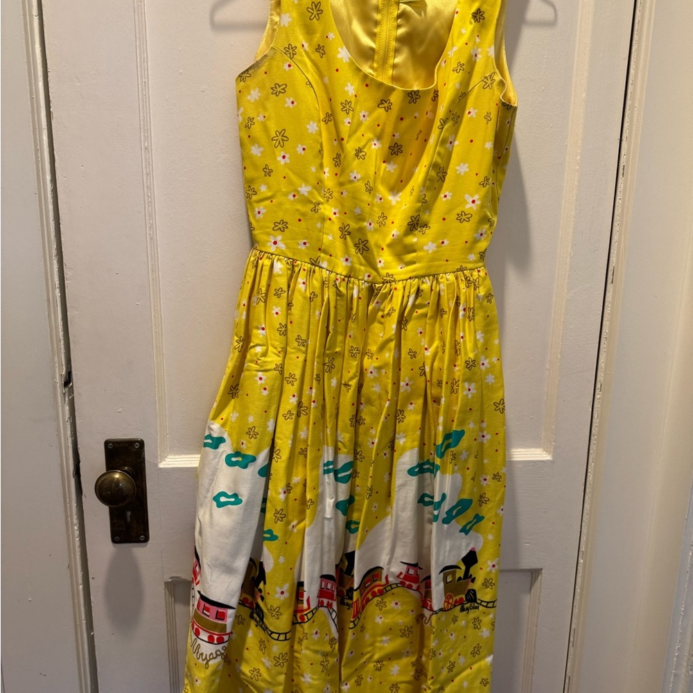 Vintage inspired Mary Blair dress